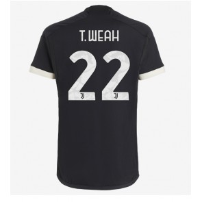 Juventus Timothy Weah #22 Rezervni Dres 2023-24 Kratak Rukavima